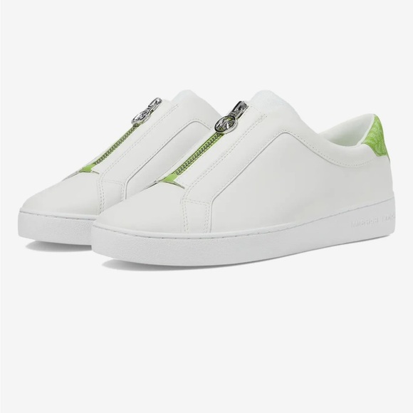 Michael Kors 100 % leather KEATON LEATHER LIFESTYLE CASUAL AND FASHION
SNEAKERS - Picture 1 of 8